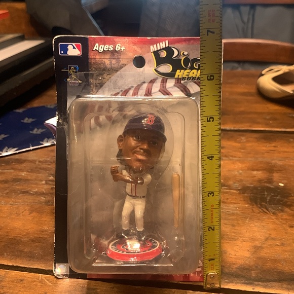 MANNY RAMIREZ MINI BIG HEADS BOBBLE HEAD FIGURINE IN PACKAGE. - Picture 9 of 13